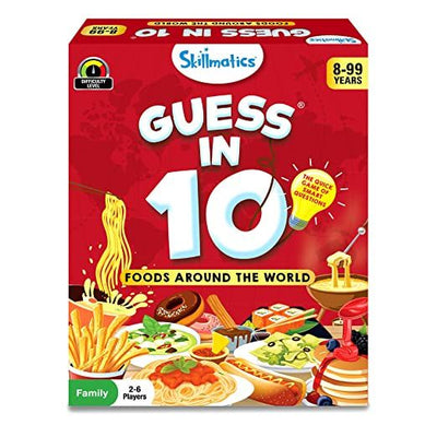 Guess In 10 Foods Around The World Card Game