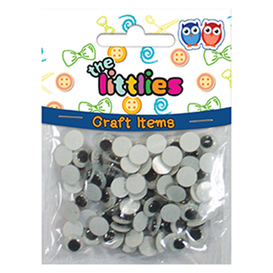 Googly Eyes 10Mm - 60Pcs