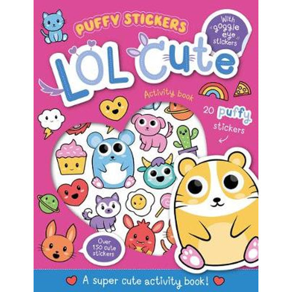 Puffy Stickers: Lol Cute