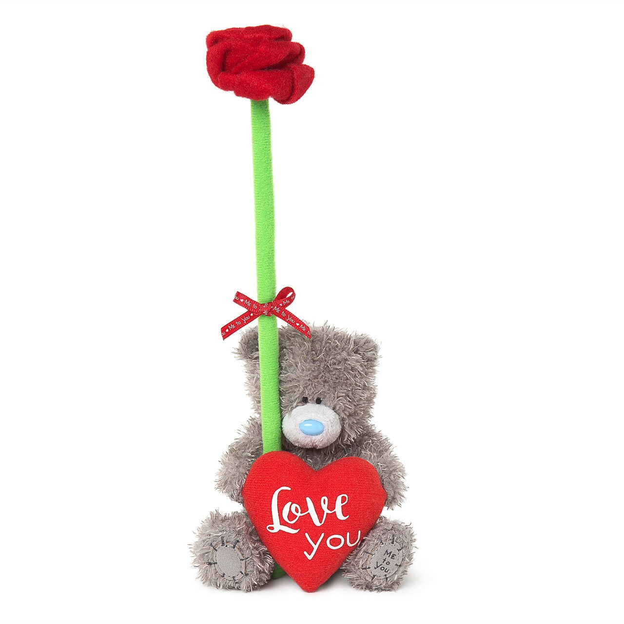 Me To You 4" Tatty Teddy Bear With Fabric Rose