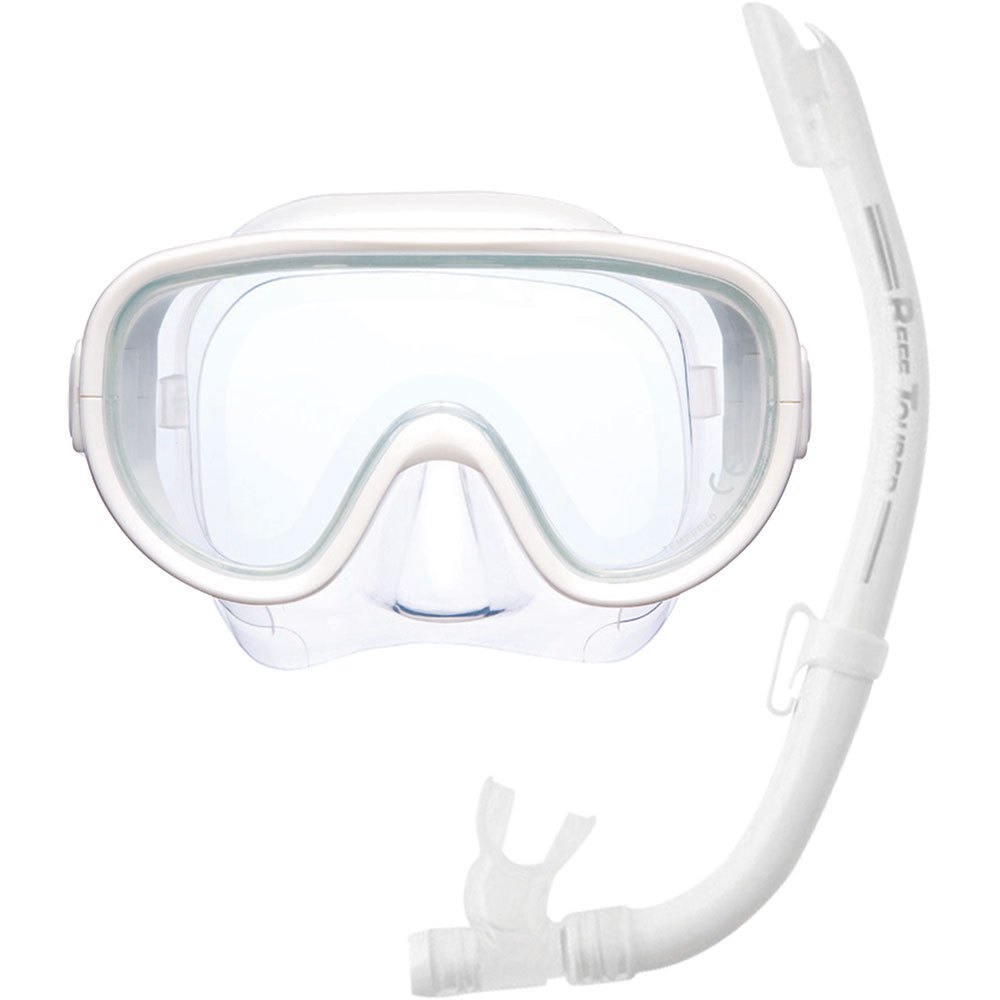 Reef Tourer White Snorkelling Set