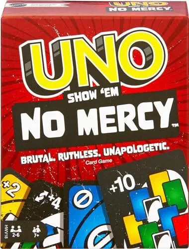 Uno Show ‘Em No Mercy Card Game For Kids, Adults & Family