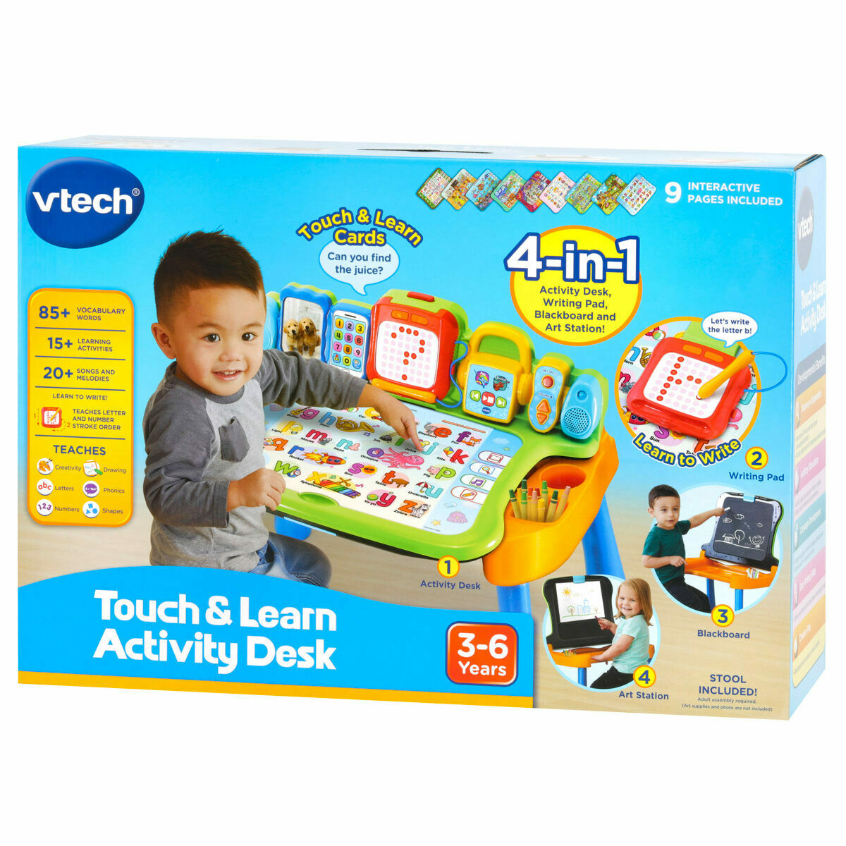 Touch And Learn Activity Desk Orange