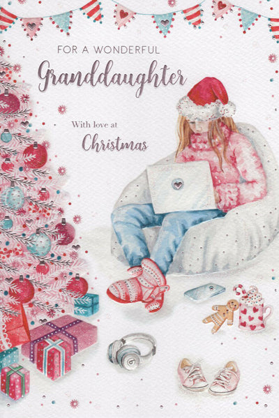 For A Wonderfull Granddaughter With Love At Christmas
