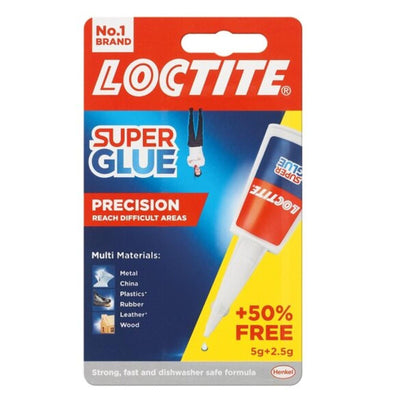 Loctite Super Glue Precision - 50% Extra Free