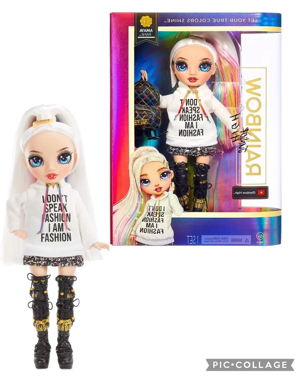 Rainbow High - Junior High Fashion Doll - Amaya Raine 