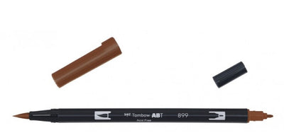 Tombow Dual Brush Pen Redwood 899