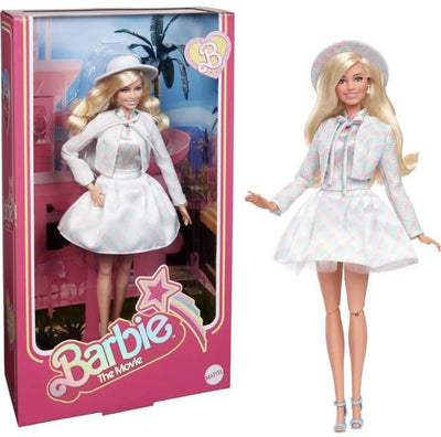 Barbie The Movie Margot Robbie Doll Barbie With Plaid Hat