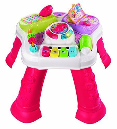 Play And Learn Activity Table Pink