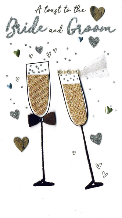 Bride & Groom Congratulations On Your Wedding Day