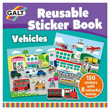 Reusable Sticker Book 150 Stickers & 8 Colourful Scenes