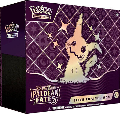 Pokemon Tcg Paldean Fates Elite Trainer Box