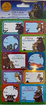 The Gruffalo Christmas Gift Labels