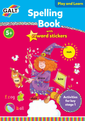 Spelling Book With Reward Stickers Activities For Key Stage 1 5+
