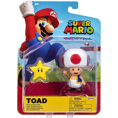 Super Mario  - Toad With Super Star