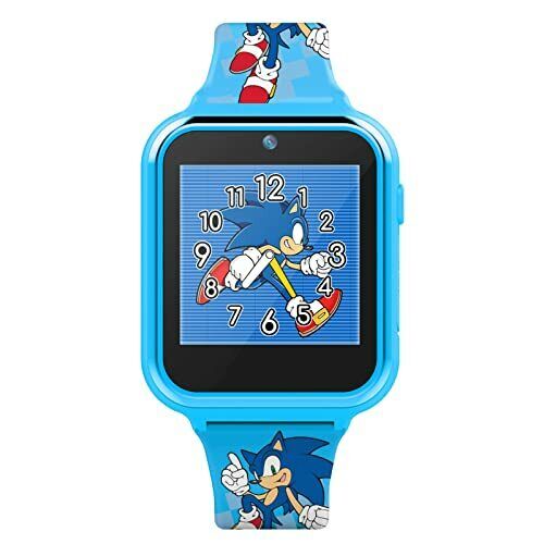 Sonic The Hedgehog Interactive Kid'S Watch Blue