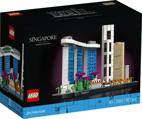 Lego Architecture Singapore 21057 827pcs