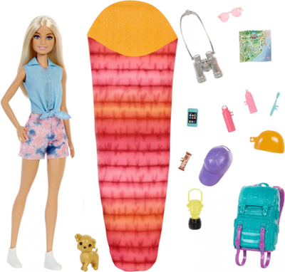 Barbie Malibu Camping With Doll