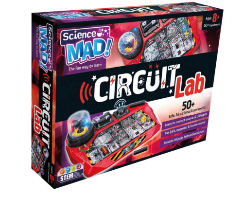 Science Mad Circuit Lab Activity Set - Over 50 Experiments