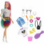 Barbie Leopard Rainbow Hair With Doll