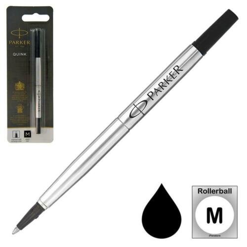 Parker Rollerball Refill Black Medium 