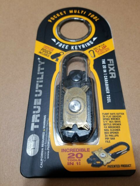 Pocket Multi Tool - 20 In 1 Carabiner Tool