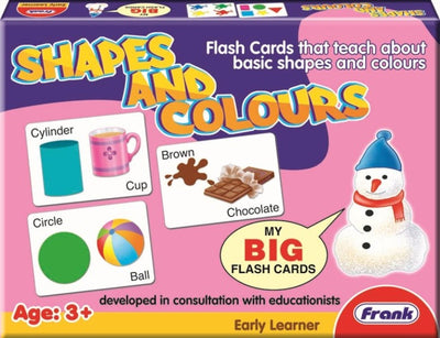 Shapes And Colours Big Flash Cards