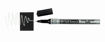Marker Permanent Extra Fine Tip Silver 0.7Mm