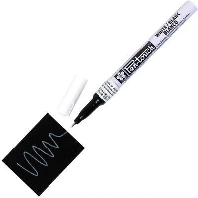 Marker Permanent Extra Fine Tip White 0.7Mm