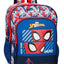 Backpack 3 Large Zip Spiderman 