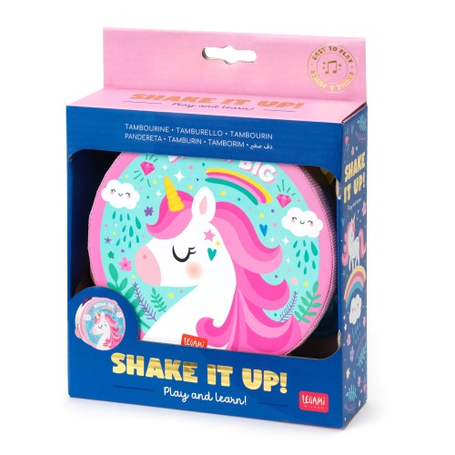 Shake It Up Tambourine - Unicorn
