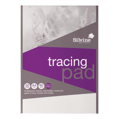 Tracing Pad 90Gsm A4 X40 Sheets