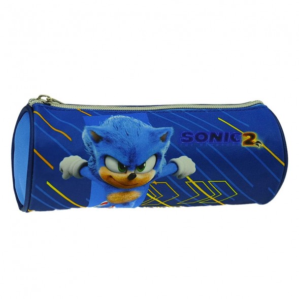 Sonic Round Pencil Case