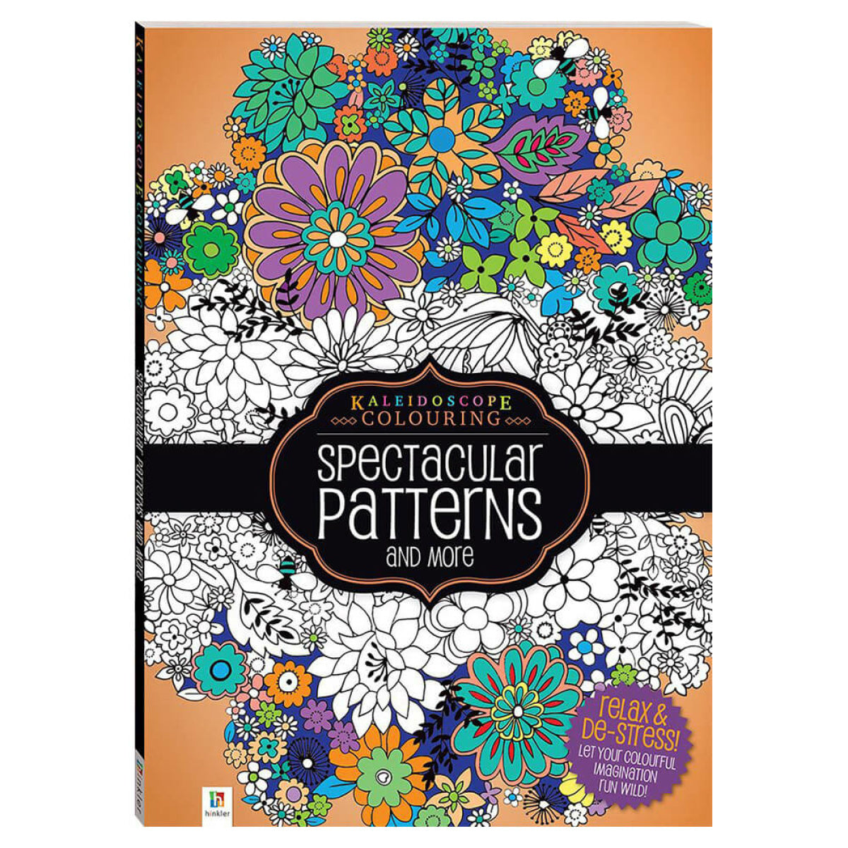 Kaleidoscope Colouring Book - Spectacular Patterns And More