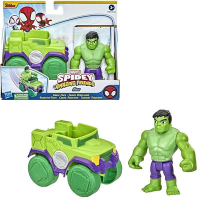 Marvel Spidey And His Amazing Friends Hulk Smash Truck