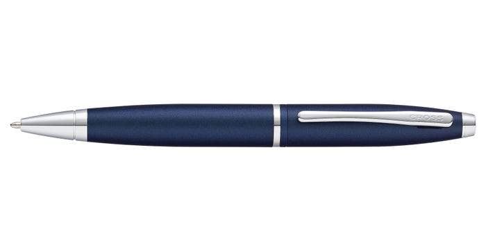 Cross Calais Midnight Blue Lacquer With Chrome Ball Point