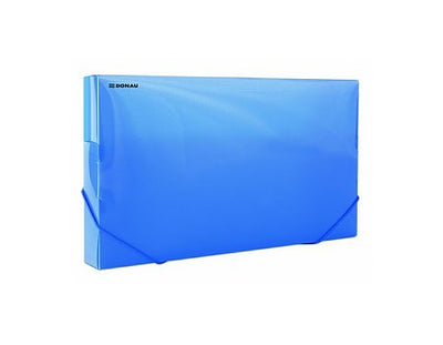 Folder Spatial With An Elastic Donau Spine 3 Cm Blue