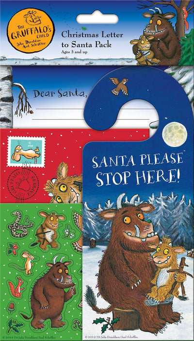 The Gruffalo'S Child Christmas Letter To Santa Pack
