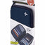 Dark Blue Case For Travel Documents