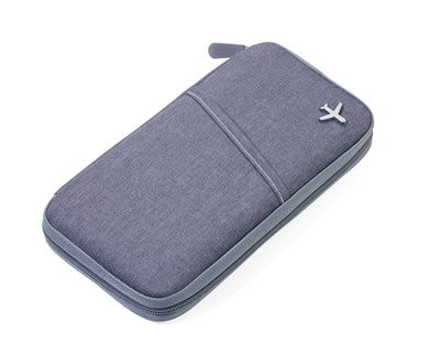 Grey Case For Travel Documents