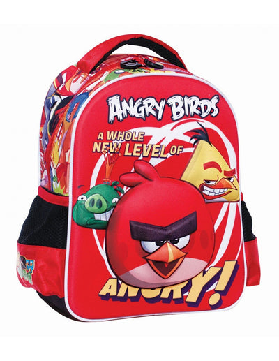 Angry Birds 3D Backpack 1 Zip Smaller Thank A4 Size