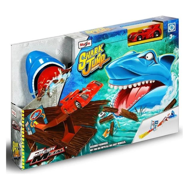 Fresh Metal Shark Jump Playset