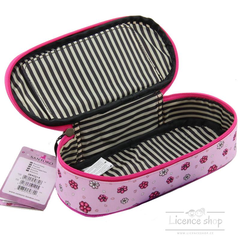 Oval Pencil Case With Zip Around