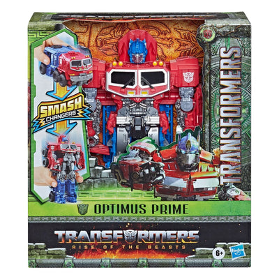 Transformers - Rise Of The Beasts Smash Changers Action Figure Optimus Prime 23 Cm
